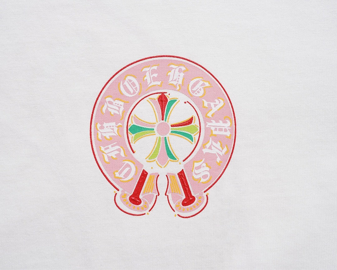 Chrome Hearts T-Shirt 2025 Appliqué heavy embroidery Tee