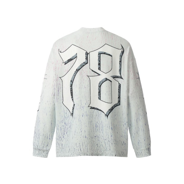 Saint Mich@el Tears 78 Full Print Long Sleeve