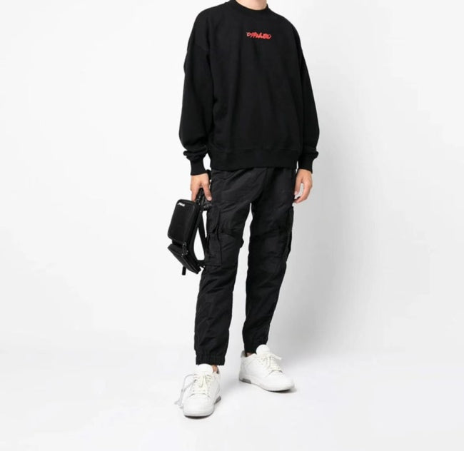 OFFWHITE (OW) environmental limited logo red arrow sweatshirt