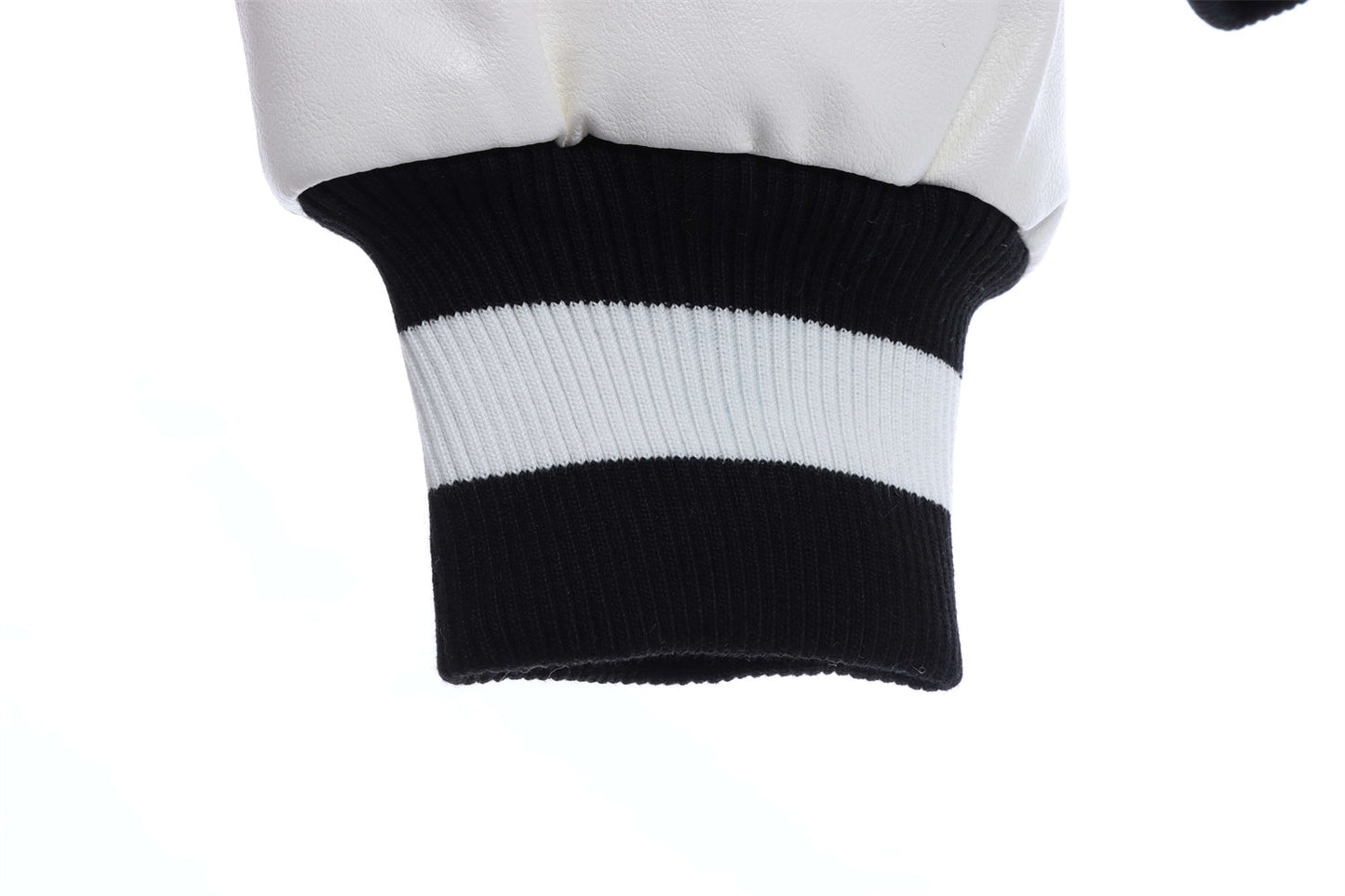 OW22FW multi-icon badge wool woolen stitching jacket thickened cotton baseball uniform jacket