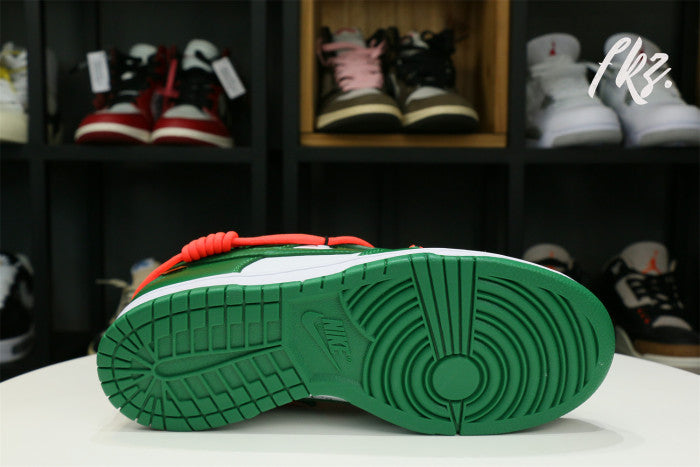 Off White X Nike SB Dunk Pine Green 2019(LN5 A1 Batch)