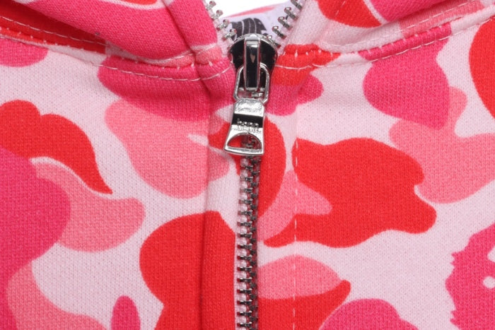BAPE Classic Shark Mouth Camouflage Zip Hoodie
