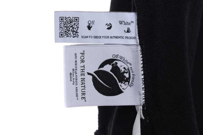 OFFWHITE (OW) environmental limited logo red arrow sweatshirt