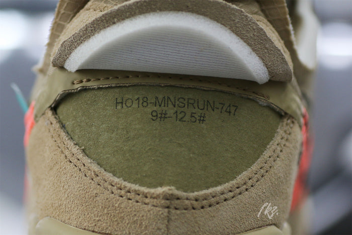 Off-White x Nike Air Max 90 “Desert Ore” 2019