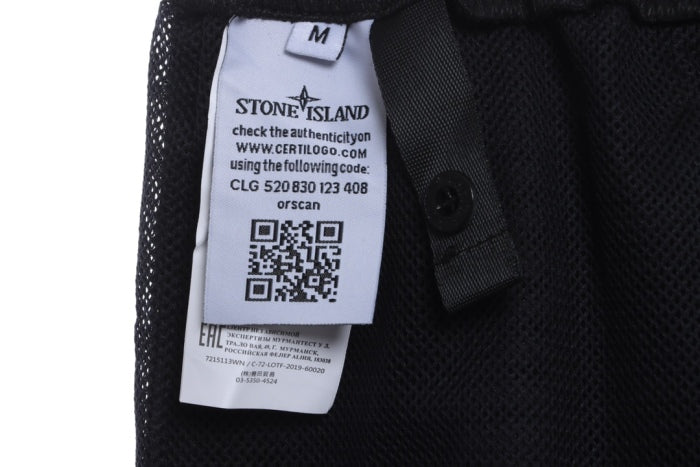 Stone island metal nylon small standard shorts