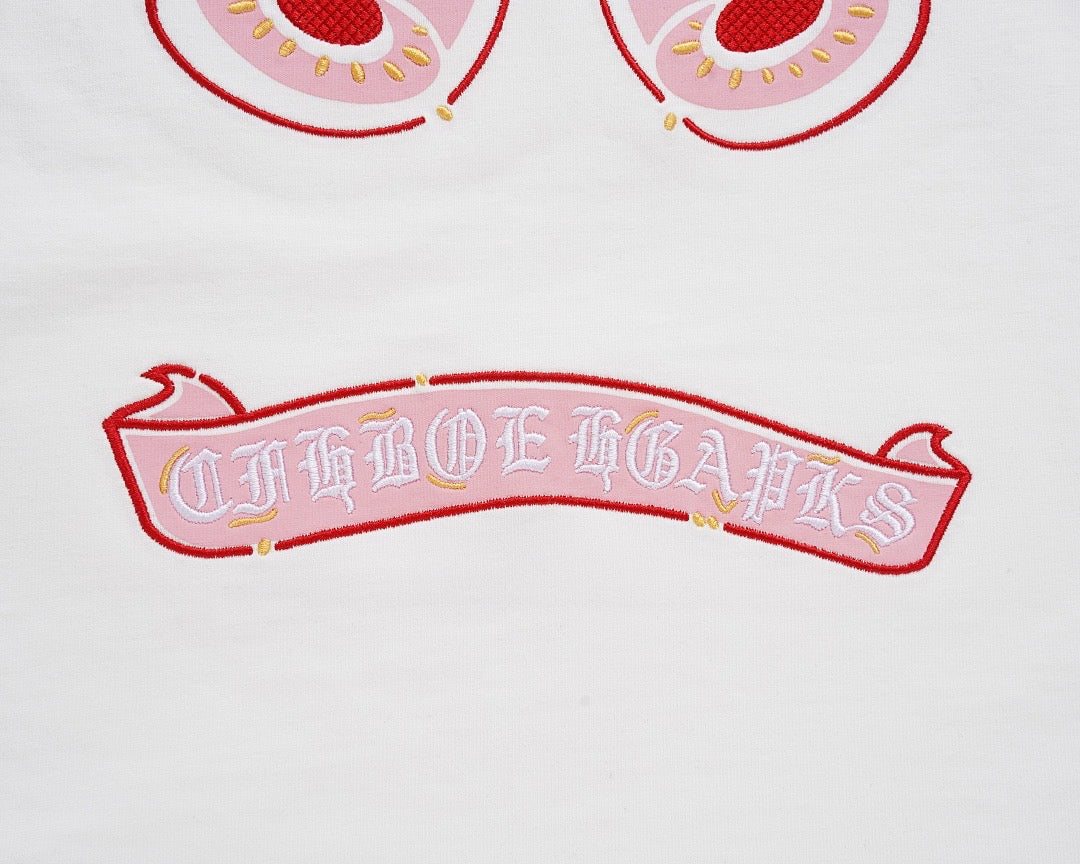 Chrome Hearts T-Shirt 2025 Appliqué heavy embroidery Tee