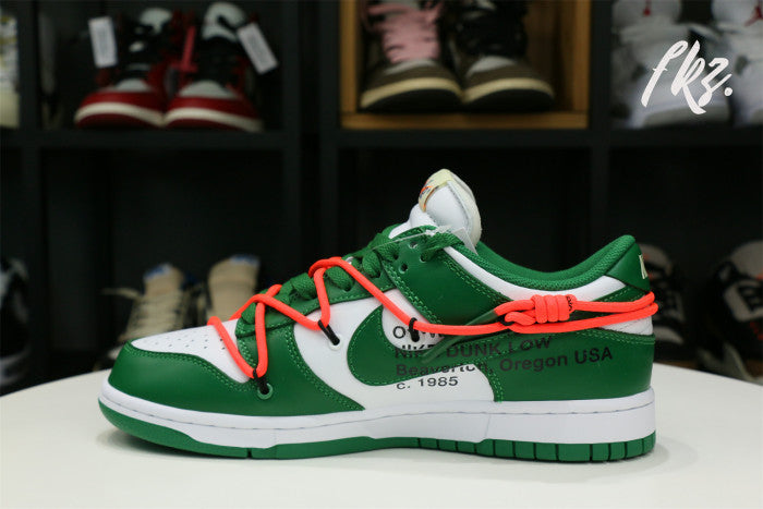 Off White X Nike SB Dunk Pine Green 2019(LN5 A1 Batch)