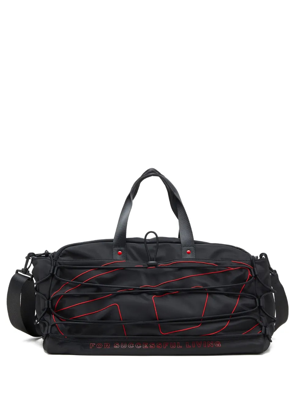 Diesel tech-d drawstring-detail duffle bag