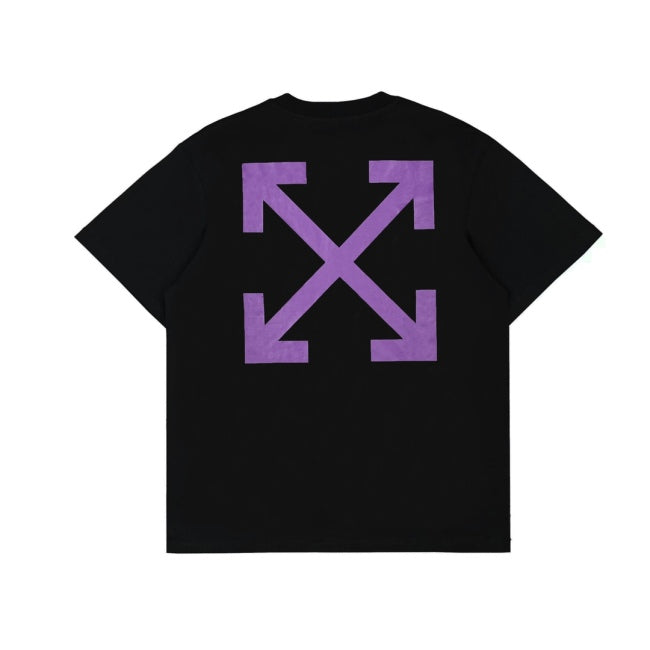 Ow Purple Arrow religious short sleeves