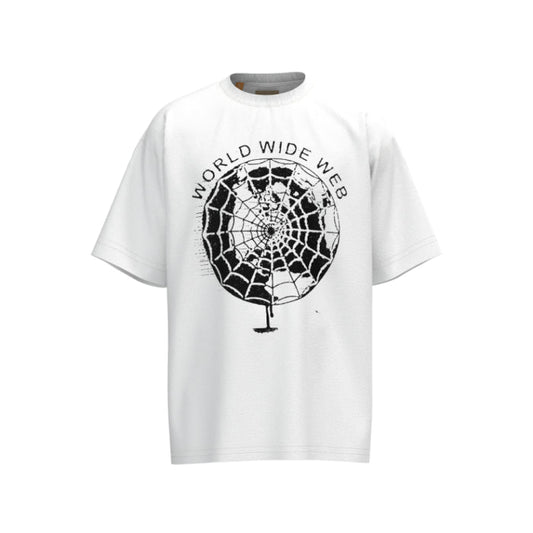 Gallery Dep Cobweb round printed short-sleeved T-shirt