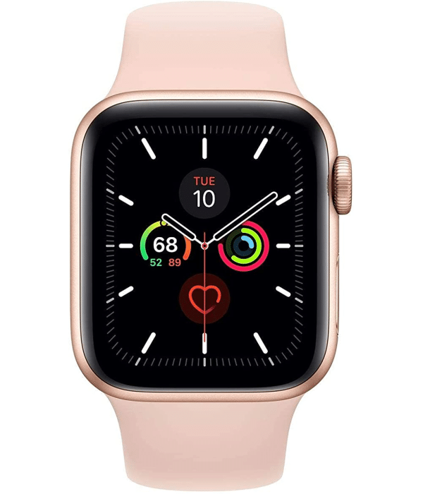 Apple Watch Series 4 44mm (GPS + Cellular) - Gold Aluminium Case with Pink Sand Sport Band