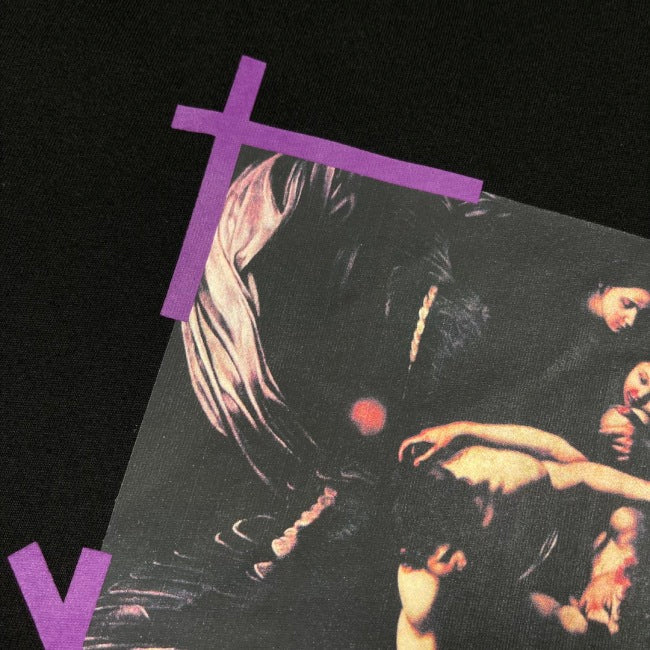 Ow Purple Arrow religious short sleeves