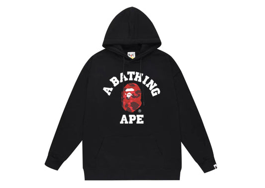 BAPE classic lettered Ape Head logo hoodie