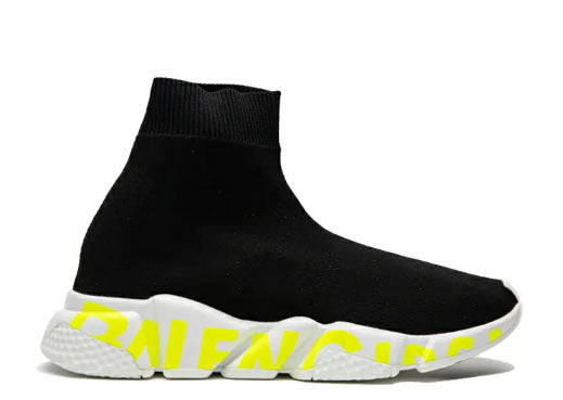 Balenciag* Graffiti Speed Bright Yellow