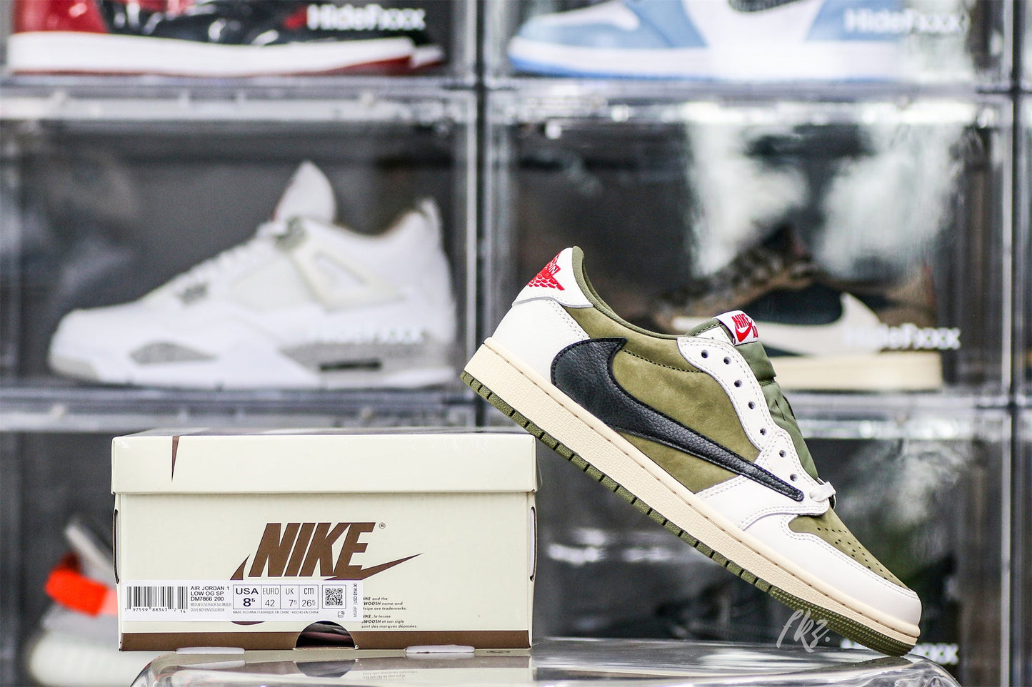 US Warehouse:Travis Scott x Air Jordan 1 ' Medium Olive' (LN5 A1 Batch)