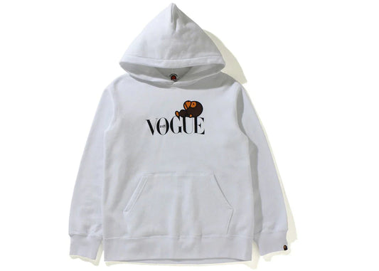 BAPE x VOGUE Baby Milo Pullover Hoodie (Kids) White