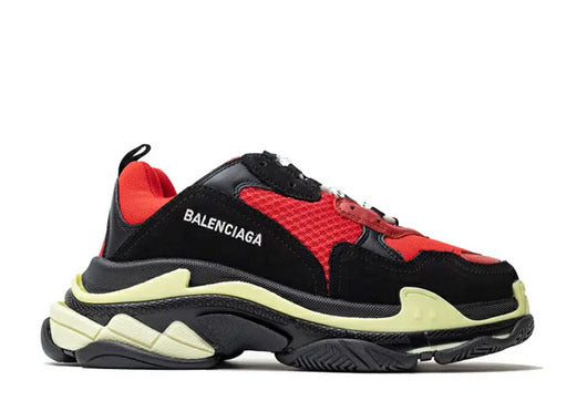 Balenciag* Triple S Sneaker 'Black And Red'
