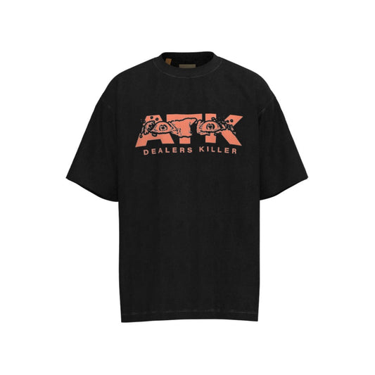 Gallery Dep ATK interesting letter printing washing to make old retro short sleeves