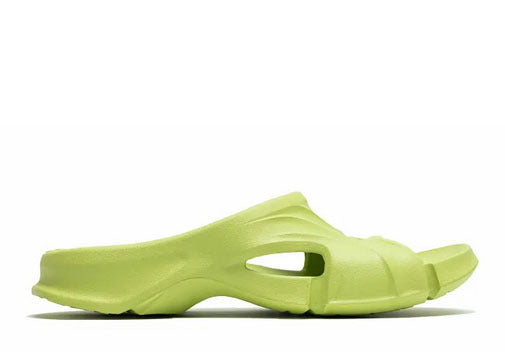Balenciag* Mold Slide Sandal Matcha Yellow